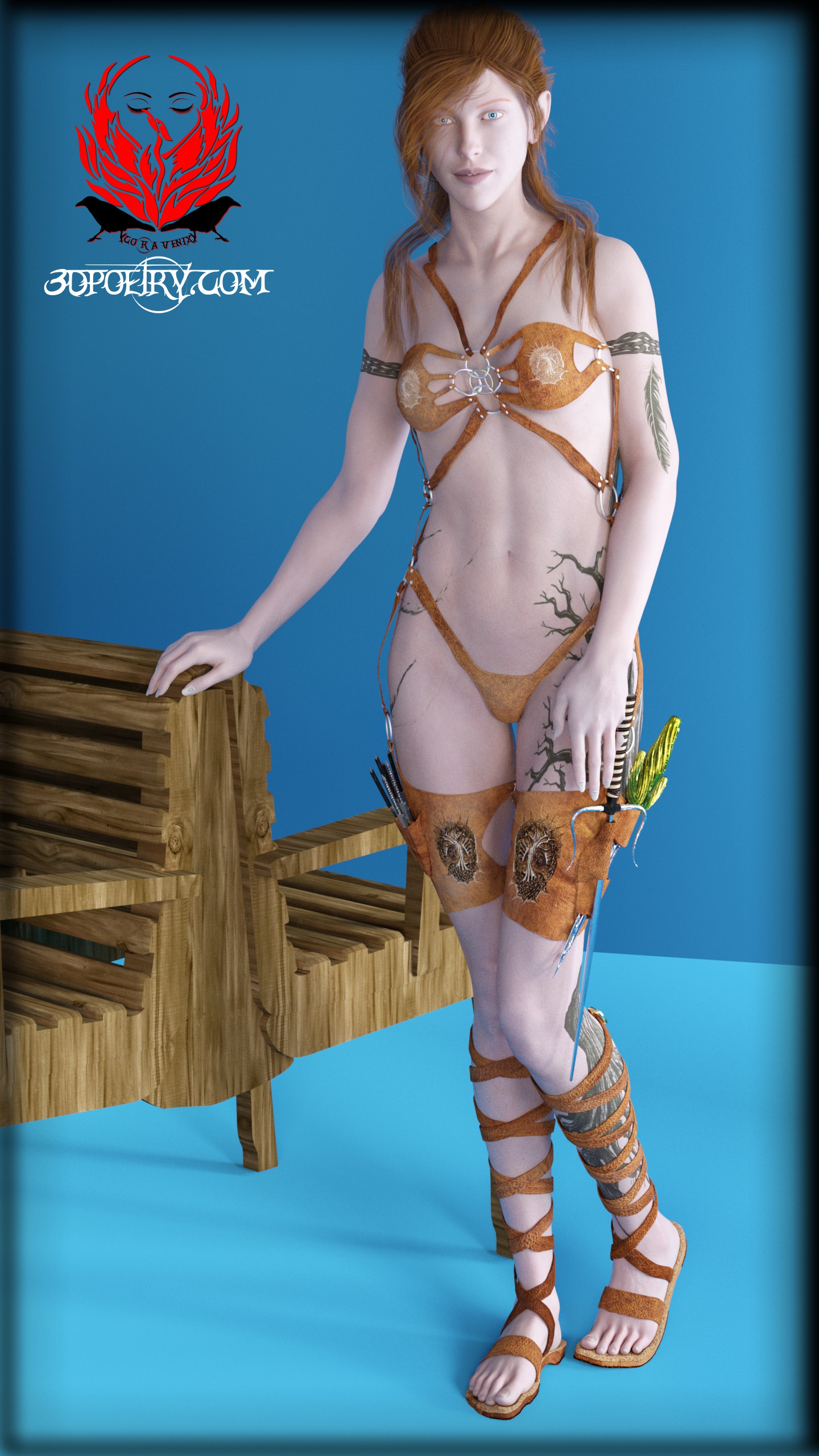 Hi Folks, I have been busier than a one legged man in an ass kicking competition.  Many thanks to my wife, Cora has a new outfit.  Currently displaying a rough material set.