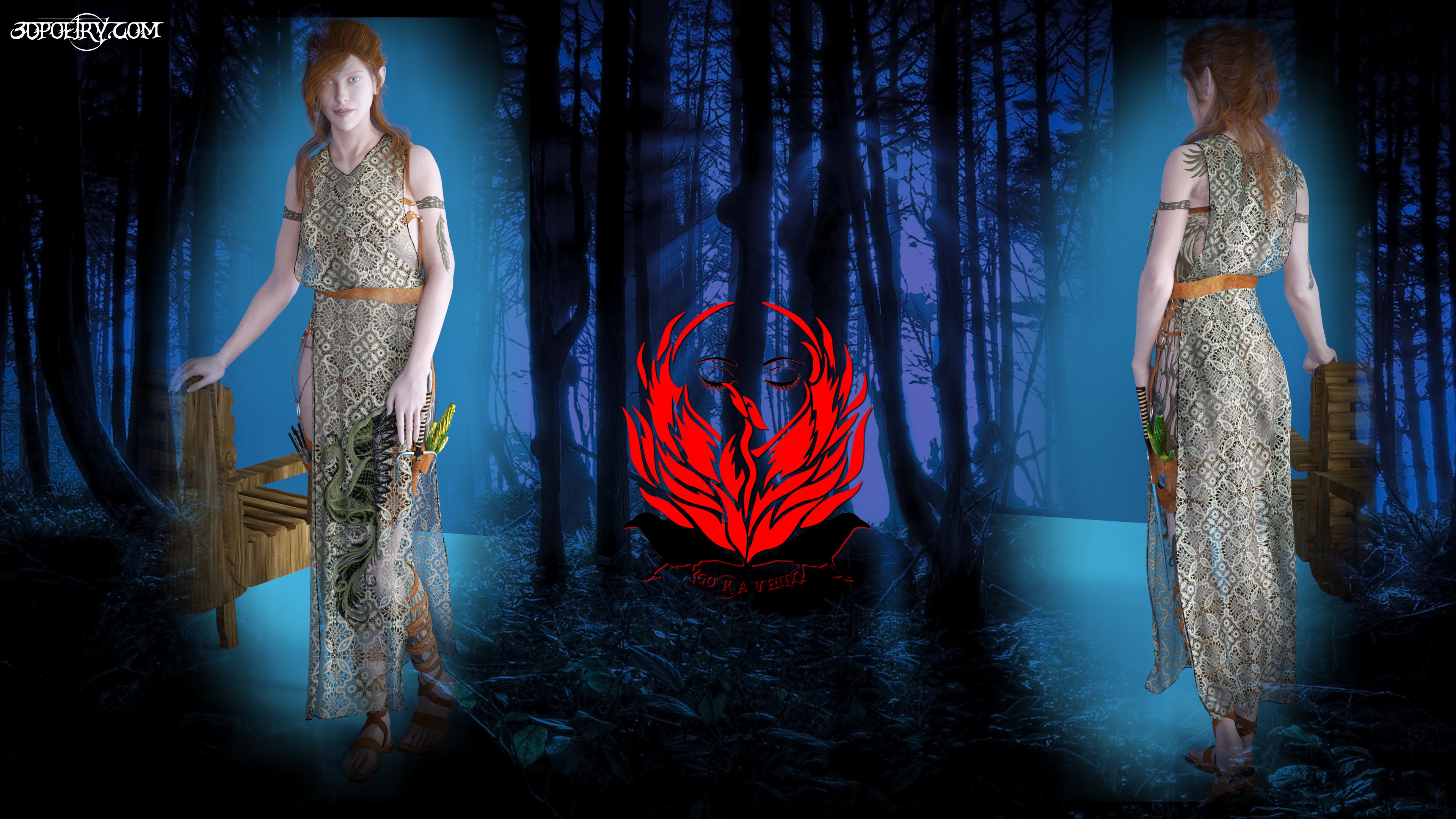 Desktop version of Cora Venix outfits with Tunic