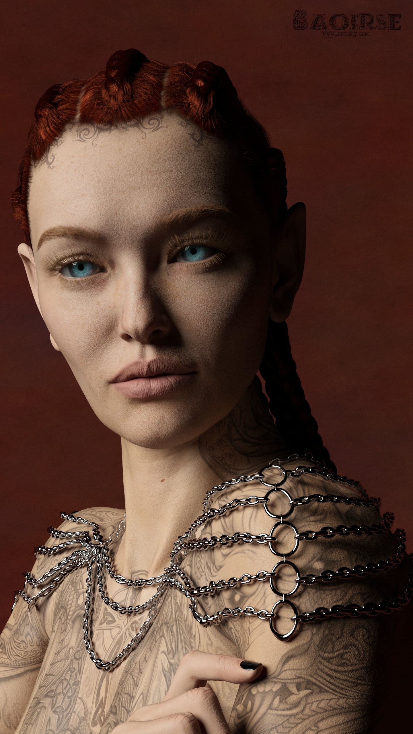 portrait with new lights