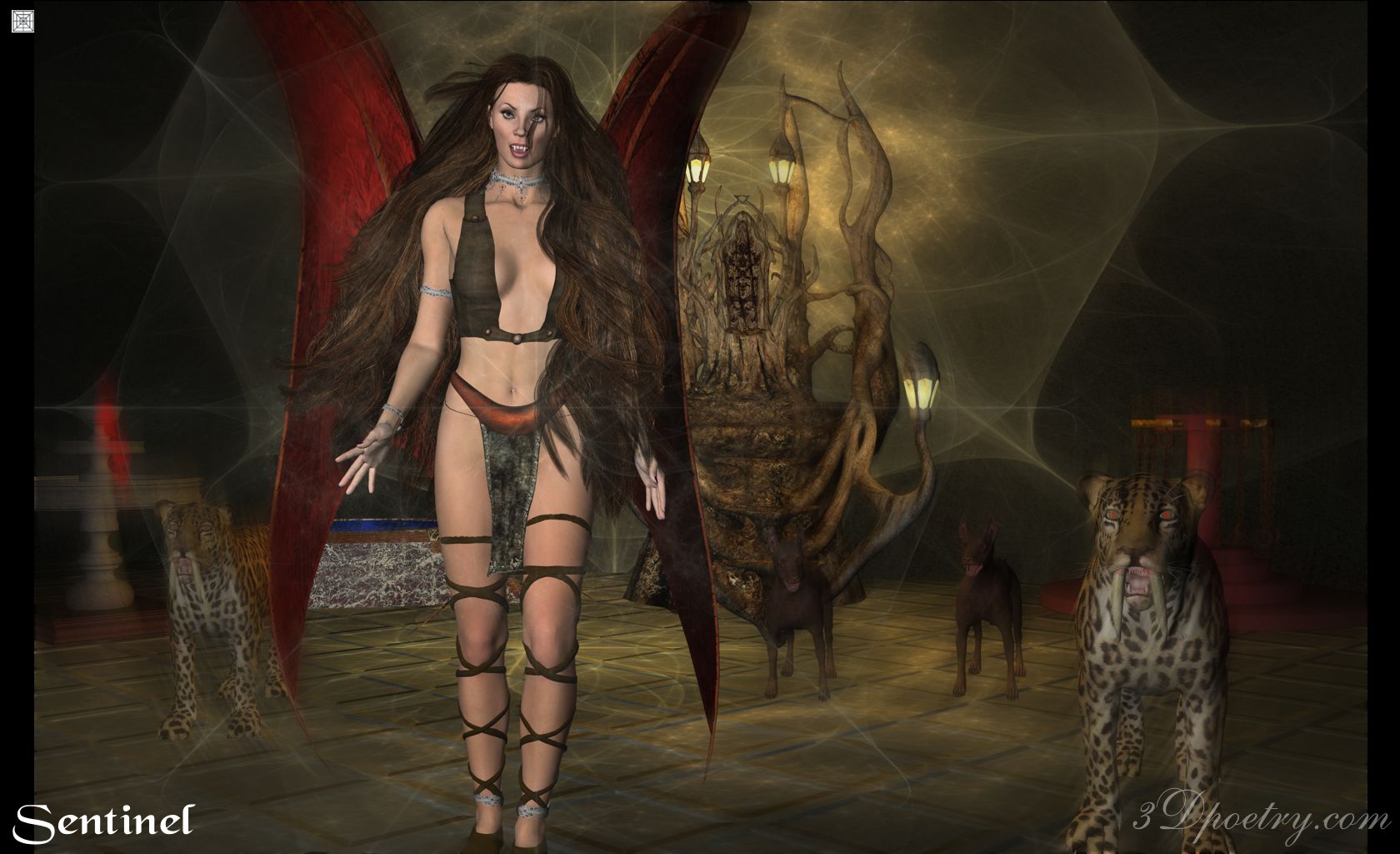 I know she looks a bit loopy, but its been awhile since someone has tried to enter her realm