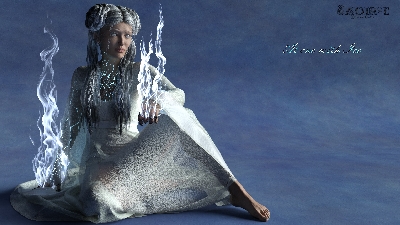 At one with Ice, no post work, straight render