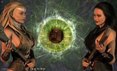 This is actually not a bad fractal slash woman wallpaper. I could knock a few out occassionly