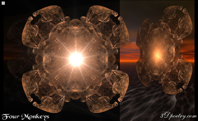 Playing with fractals and monkeys and tying in with the new fresh website