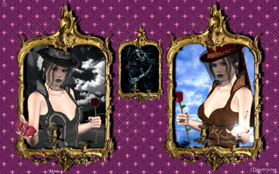 Many apologies, a lot of the wallpapers in the early days did not contain any comments