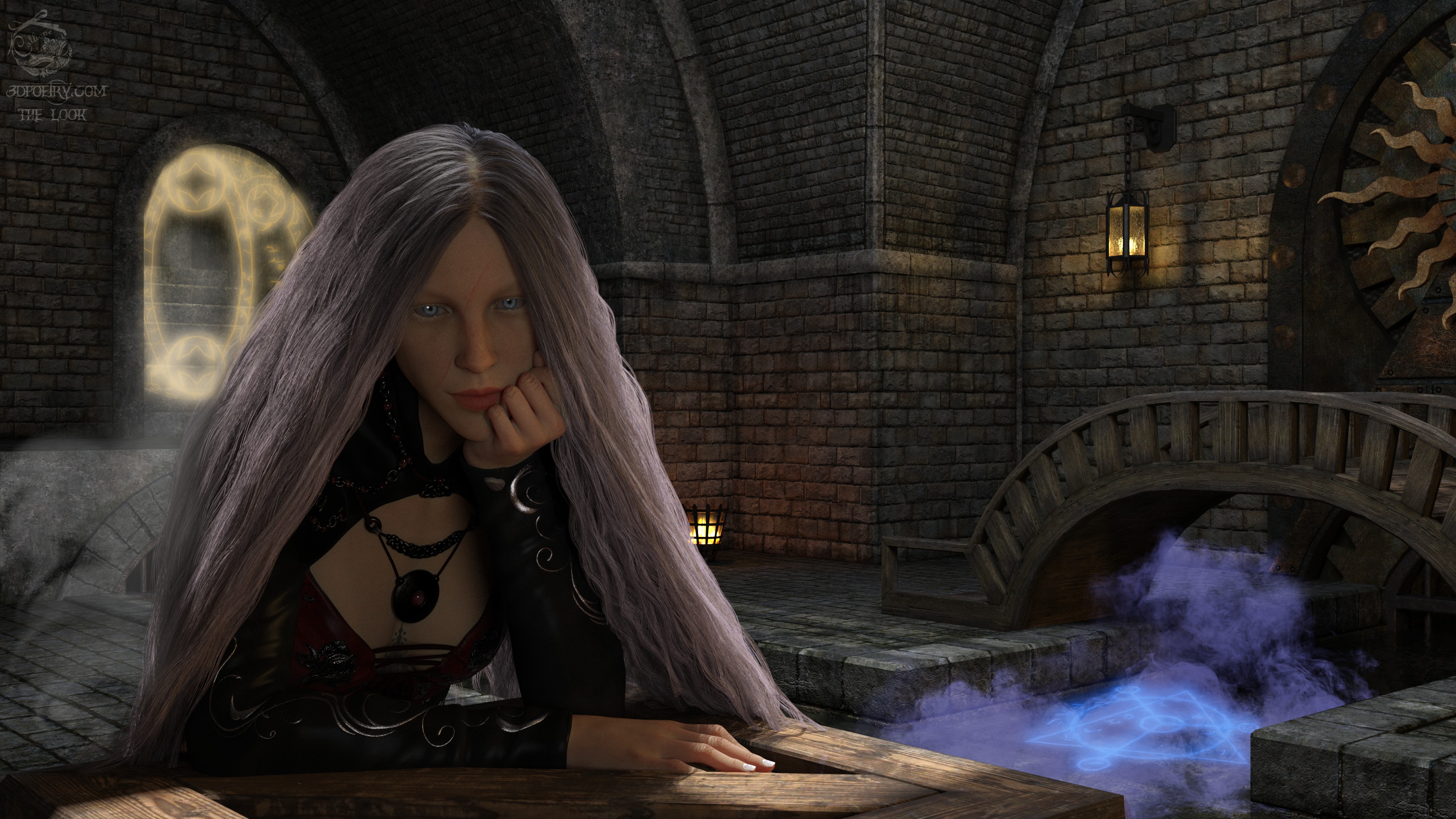 Testing and trying some dynamic hair with Calliope.  Very resource heavy, but worth it.