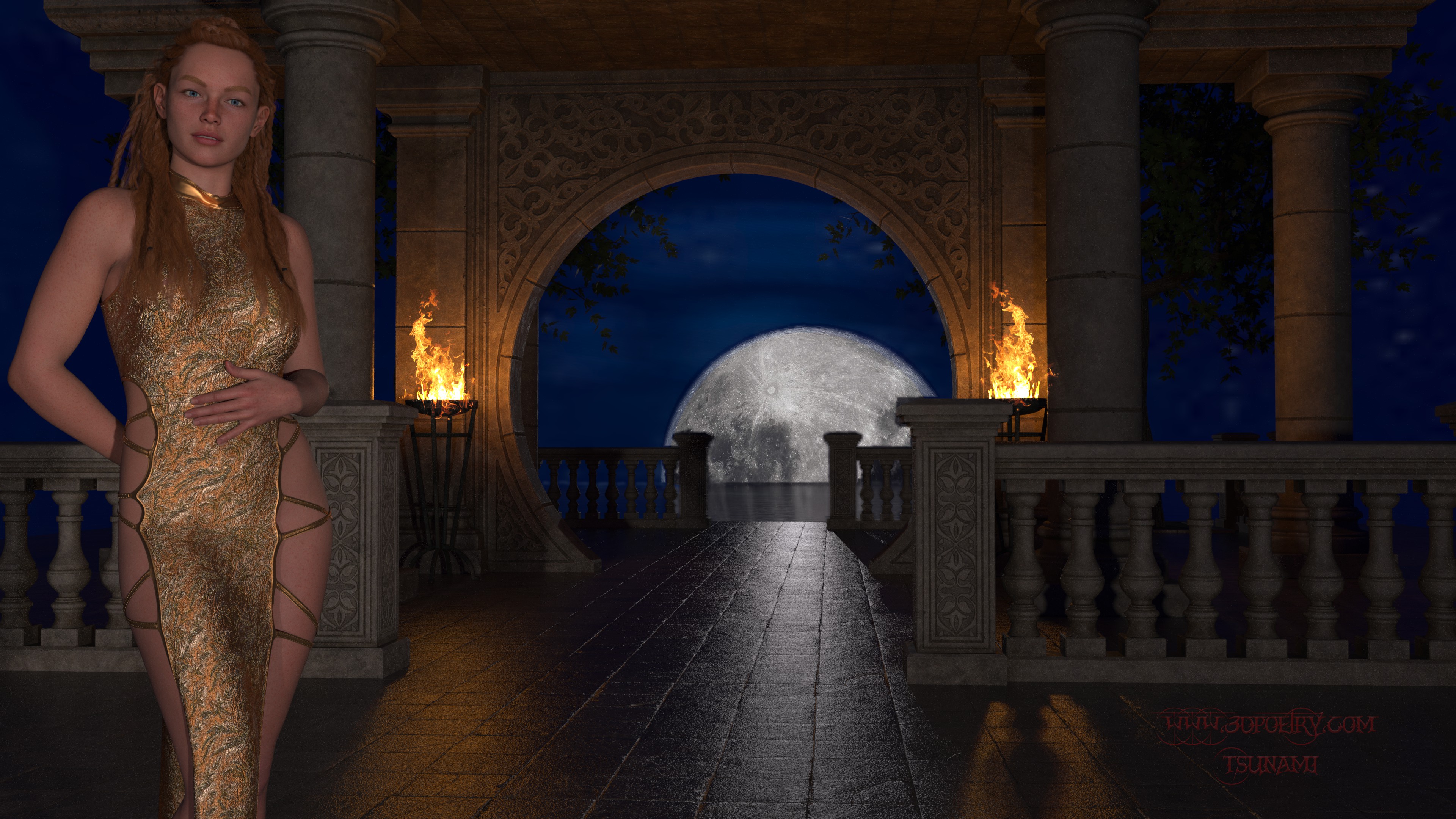 Playing with some of DM's creations, this one is called Awakenings.

Tsunami Represents the tragic death of Charlie Kirk and the tides that are changing.

Thanks for looking. Thoughts and prayers to Charlies family.