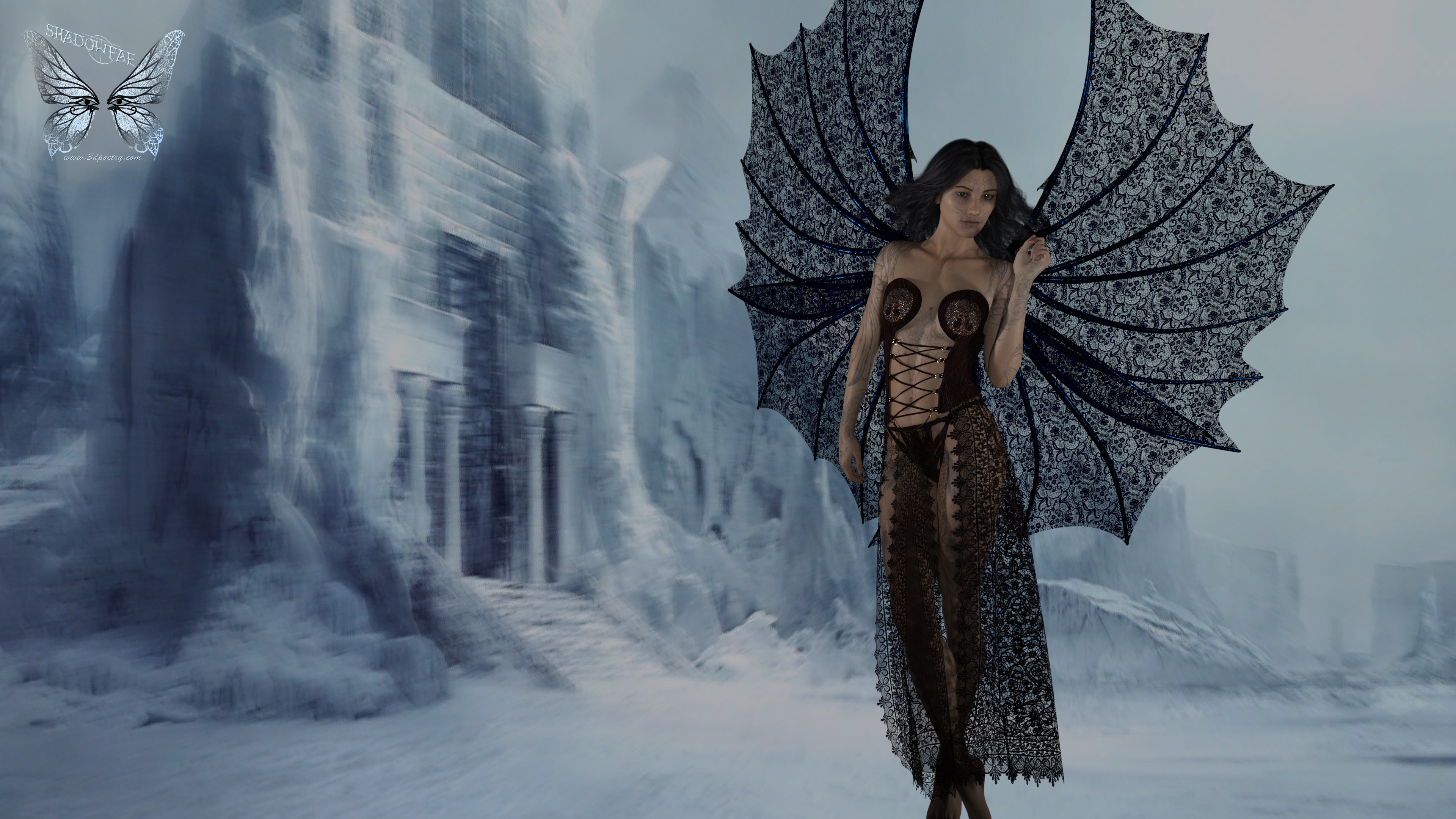 Working on the outfit for ShadowFae